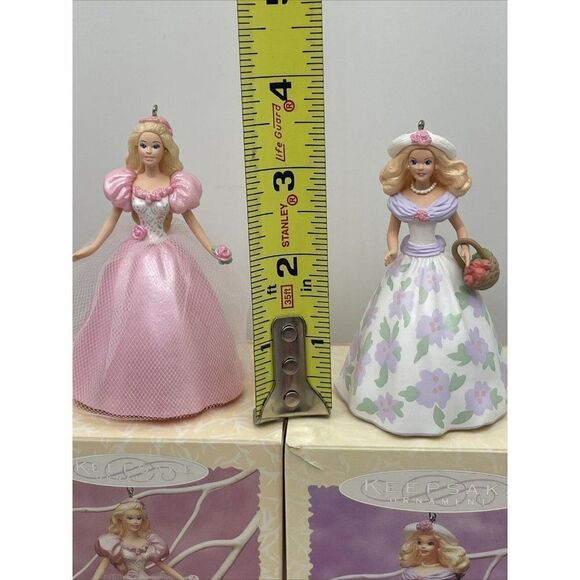 VTG Hallmark Keepsake Springtime Barbie Ornament Collectors Series 1995 1996 NIB - Picture 2 of 11